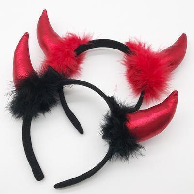 Gotik Şeytan Kafa Bandı Boynuzlar Çocuk Kafa Bantları Cadılar Bayramı Partisi Yetişkinler Süslemeleri
