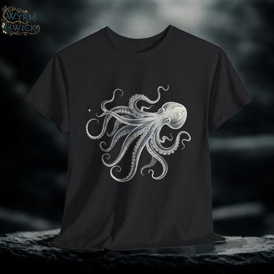 T-shirt Graphique Kraken Fantastique: T-shirt Unisexe Monstre Marin Mythique