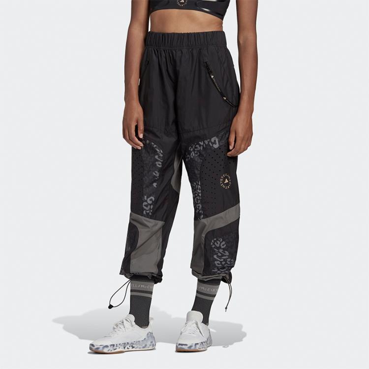 Adidas Παντελόνι Προπόνησης Άνετο Φαρδύ Ρετρό Αθλητικό Παντελόνι Γυναικείο Παντελόνι Μαύρο FU0712