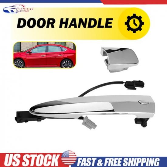 Exterior Outside Outer Door Handle Chrome For Nissan Leaf Maxima Murano Sentra