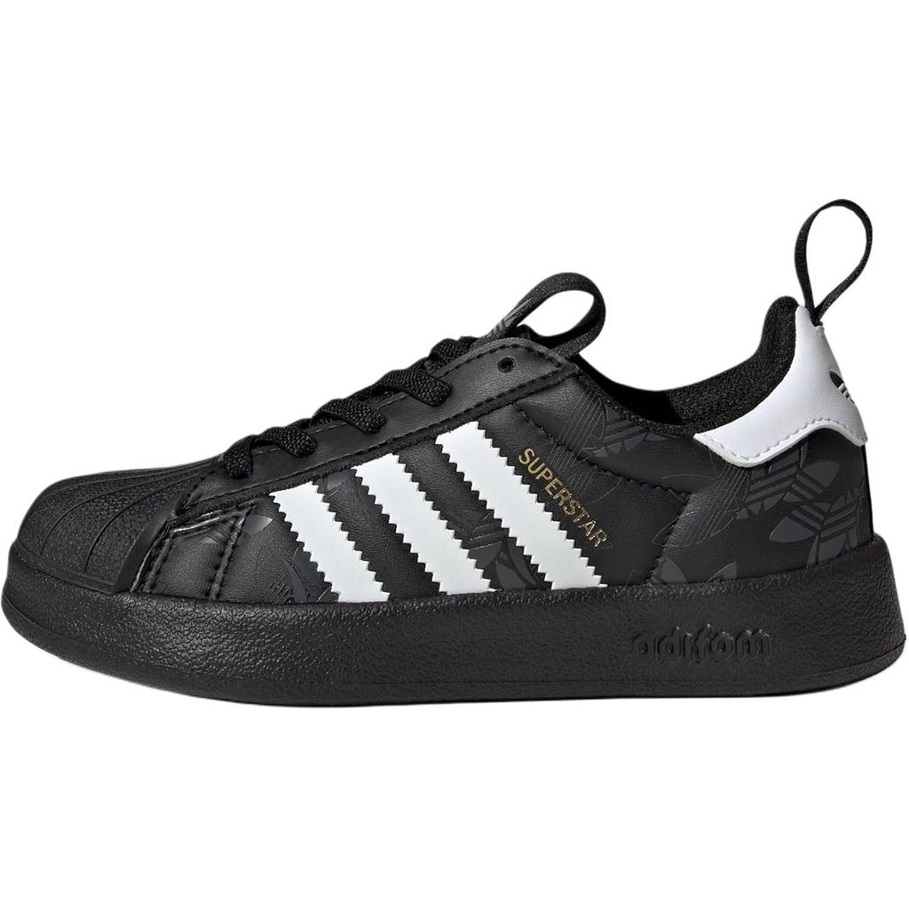 adidas Originals ADIFOM SUPERSTAR 360 C Fabric Low Top Kids' Skateboarding Shoes Black Teenagers JQ5530