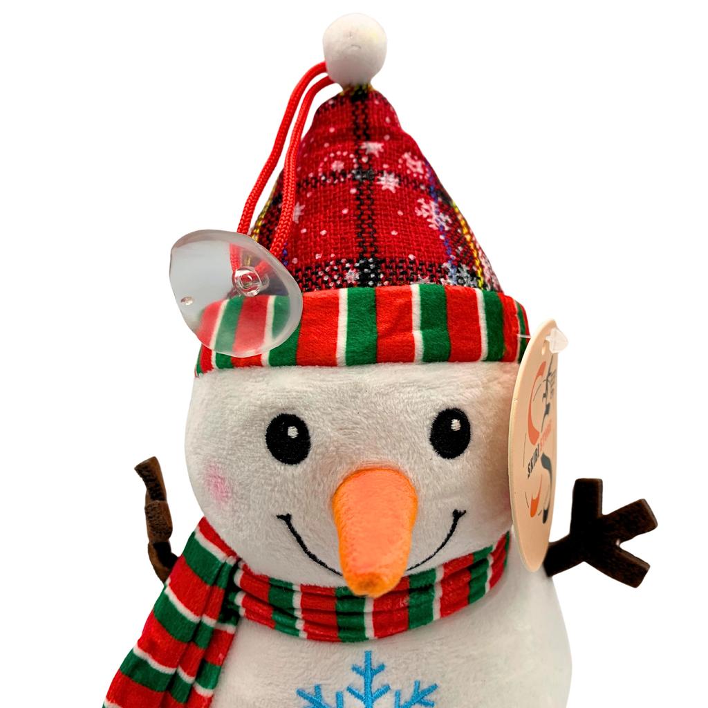 Plush Christmas Snowman Scarf Mascot Winter Plush Toy