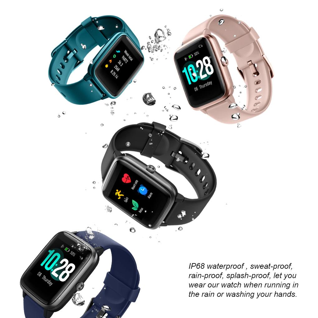 1.3 Inch Screen Screen Rainproof Smart Watch Running Sports Wristwatch Message Reminder Alarm Clock Wristband