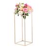 Wedding Flower Stand, 10PCS 60cm Column Flower Stand, Floral Stands with Hidden Screw, Rectangular Cubic Floral Display Rack for Wedding, Party,