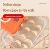 Sealed 4-Layer Refrigerator Dumpling Storage Box