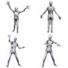 El Disfraz Morphsuit de The Rake Para Niños Y Adultos Perfecto Para Fiestas de Halloween Y Asustar Amigos