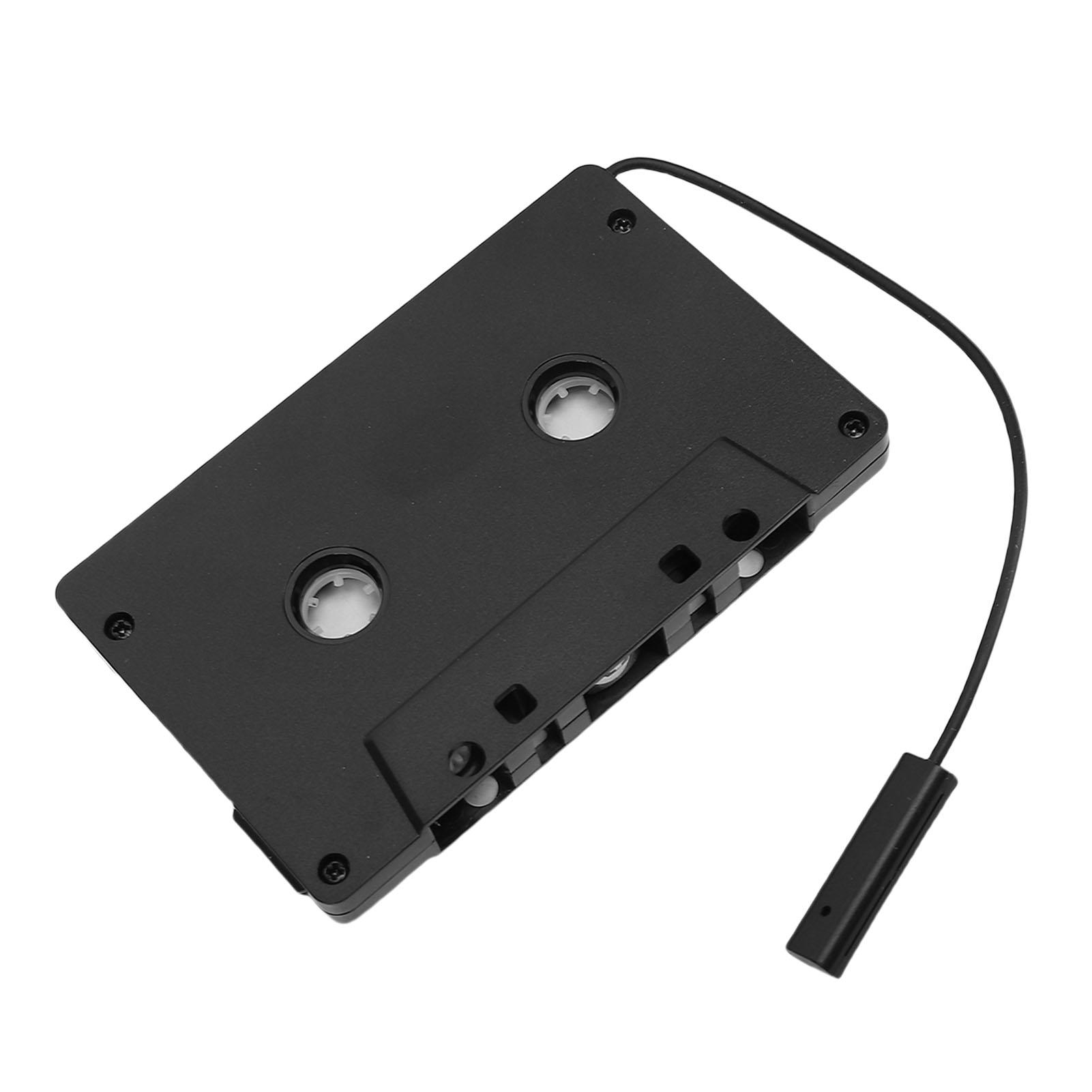 

Car Cassette to Aux Adapter Black Long Playback Time Car Bluetooth 5.0 Cassette Receiver for Phone Tablet MP3 Player