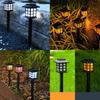 Vintage Solar Powered Garden Lamp With Warm Light For Patio And Pathway Lighting