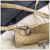 2026 Large-Capacity Retro Crossbody Small Square Bag with Lock Closure