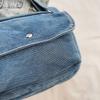 Denim Commuting Zipper Tote Bag Spring/autumn New 2026 Fashi Bags for Women Large Capacity Versatile Casual Shoulder Bag