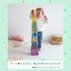 [DJECO 10 Wild Animal Blocks] Educational Toy, Blocks, Stacking, Building Blocks, for 1-Year-Olds and Babies, Stackable Toy (DJ08511)