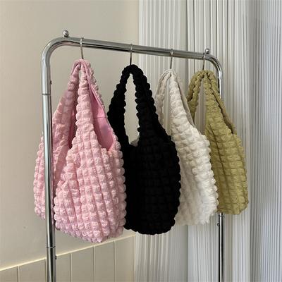 Women Shoulder Bag Small Tote Bags for Women Versatile Cloud Pleated Bag Niche Handbag Purses Mother Kids Bag