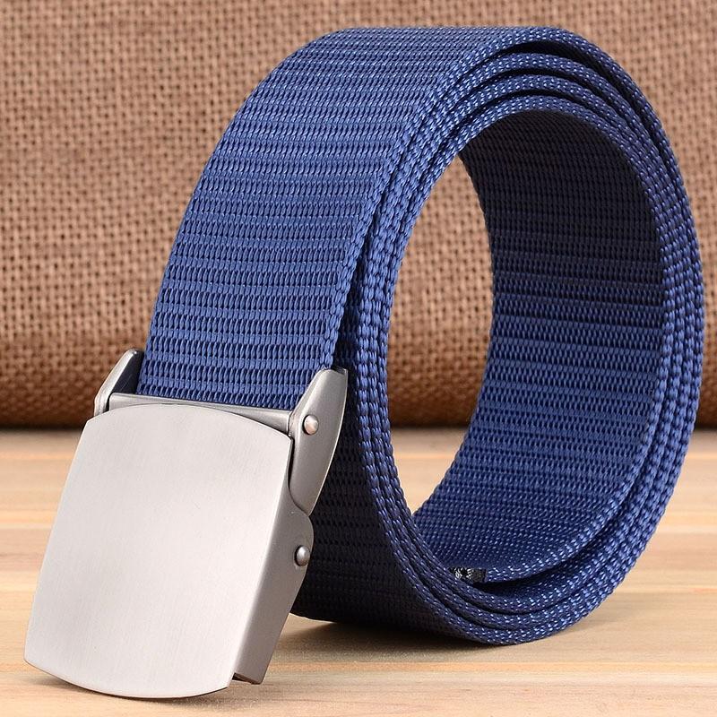 Alloy Nylon Belt Canvas Student Jeans