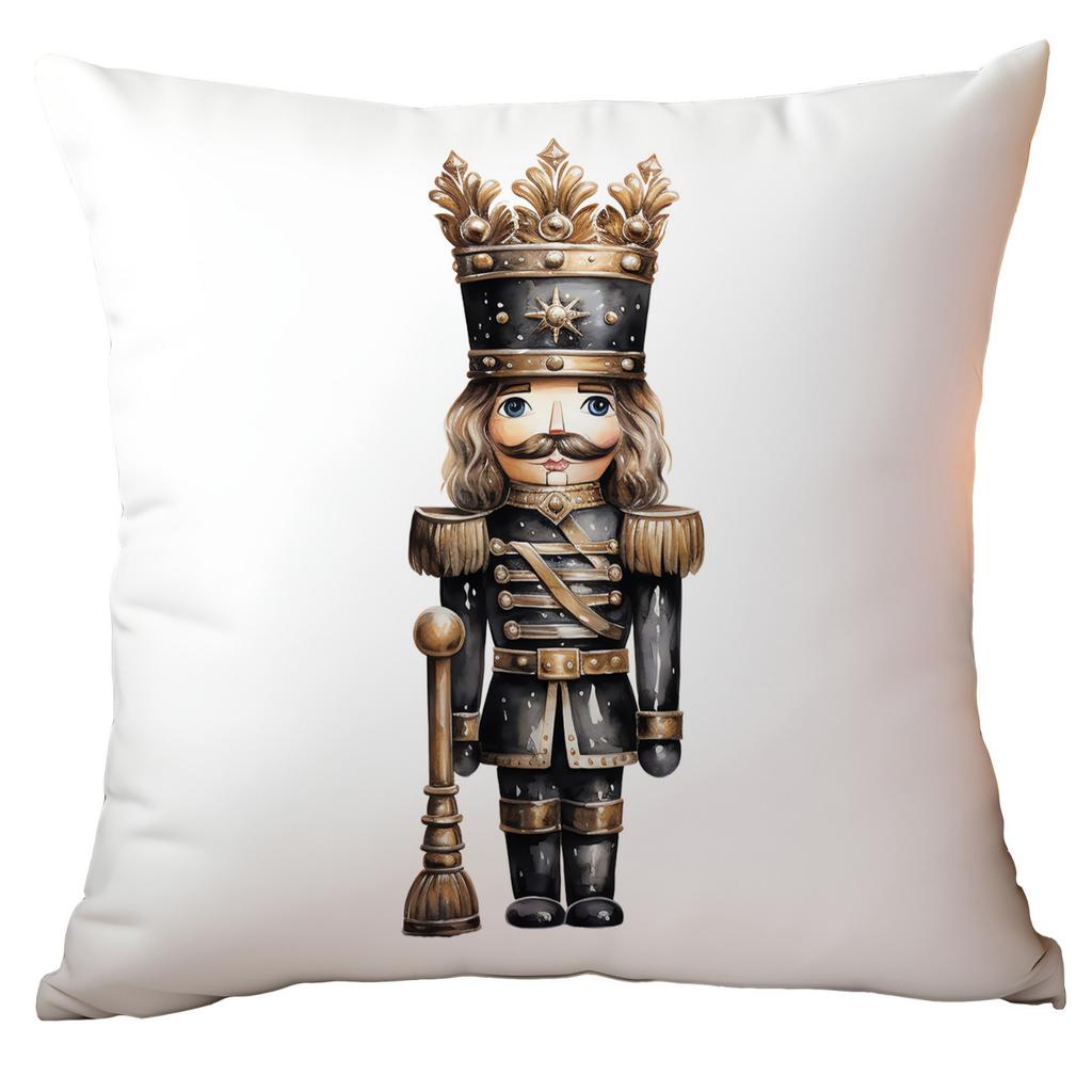 New Christmas Pillowcase High-end Light Luxury Black Gold Color Printing Home Cushion Pillowcase