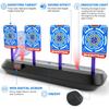 Electronic Digital Target for Nerf Guns Auto Reset Intelligent Light Sound Effect Target for Nerf N-Strike Elite/Mega/Rival Series
