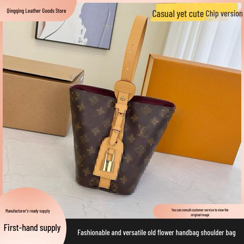 Borsa a Mano Floreale Retrò Allinbb 2025 - Borsa a Spalla Singola Versatile per Donna