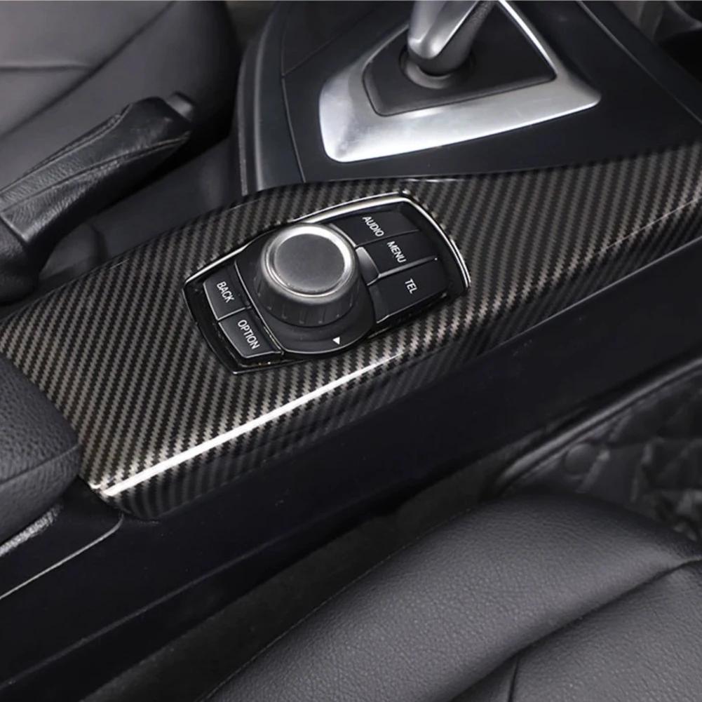 Car Multimedia Button Panel Cover Sticker Internal Accessories For BMW 1 2 Series F20 F21 F22 F23 116I 118I 2012-2018
