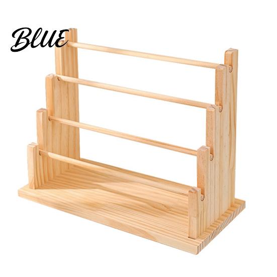 Artistic Jewelry Stand Wooden Log Bracelet Display Organizer Rack