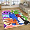 27 Style 3D R-Rainbows Friends Cartoon Carpet Rug for Home Living Room Bedroom Sofa Doormat Decor,kids play Non-slip Floor Mat