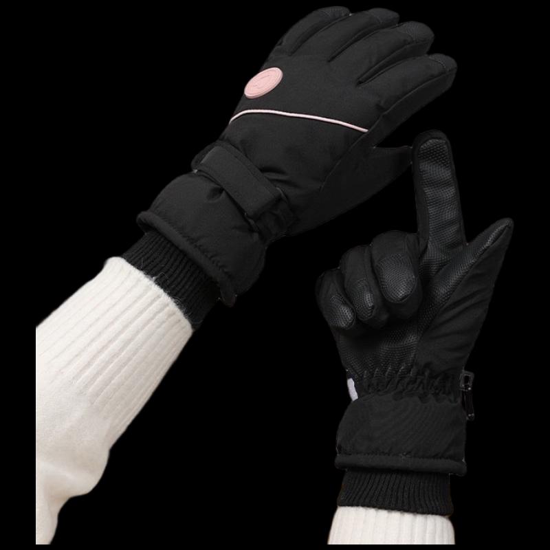 Tingbai Women s Winter Full Finger Sports Gloves One Size