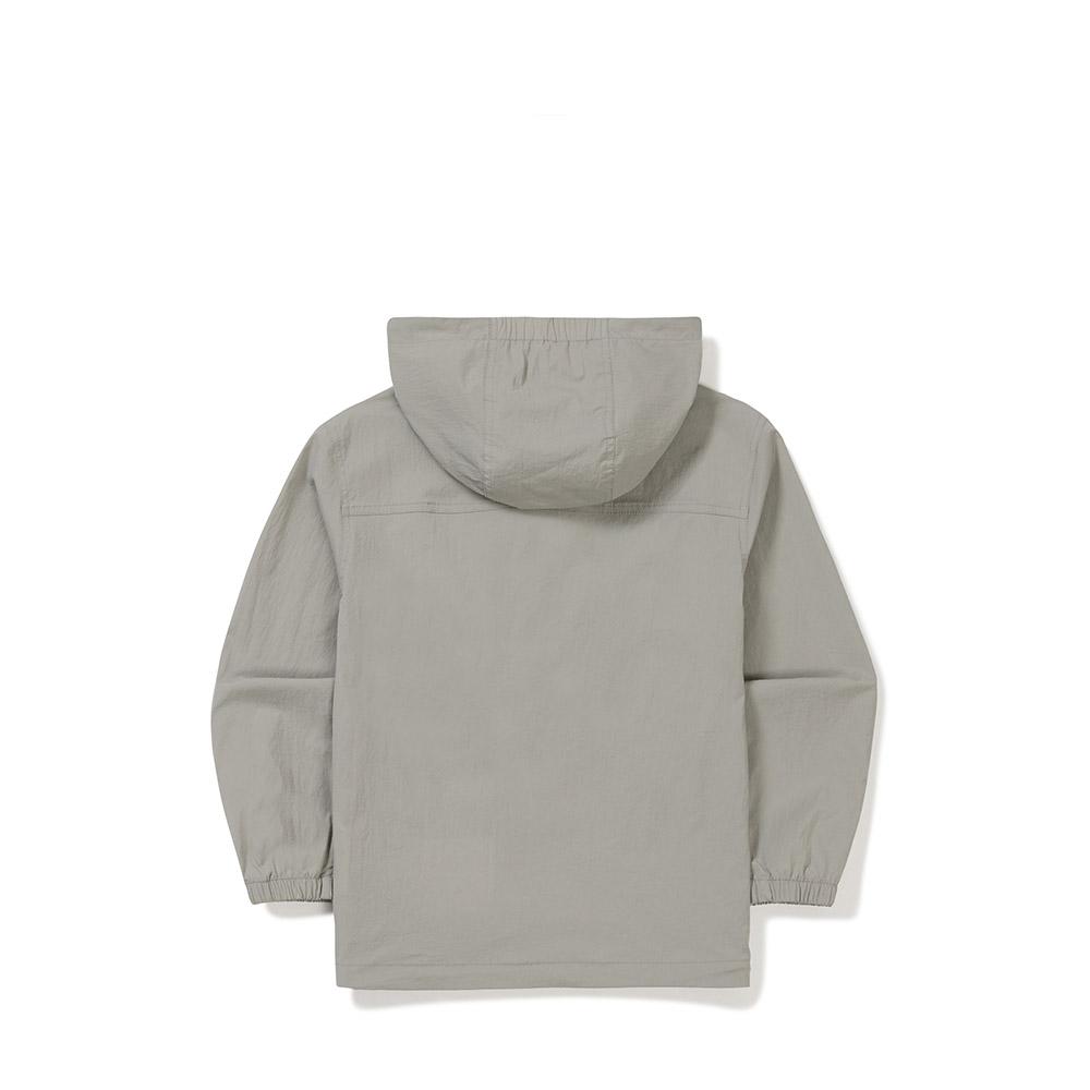 [Snowpeak] Kids' Root Out-pocket Windbreaker Fog Gray (S24MKRWB80)