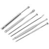 6 Pcs Stainless Steel Ear Wax Remover Widened Earwax Removal Kit Ear Cleaning Tool  Safe Cleaning