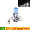 1pc H3 Halogen Lamp White 100W/55W 24V/12V Halogen Headlight Xenon Bright Quartz Bulb Glass Car Fog Light Replacement Bulb