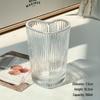 Shangqi Heart-shaped Hammered Glass Tumbler Set