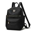 Casual Nylon Backpack Purse with Multiple Front Zipper Pockets Top Handle Everyday Daypack for Women
