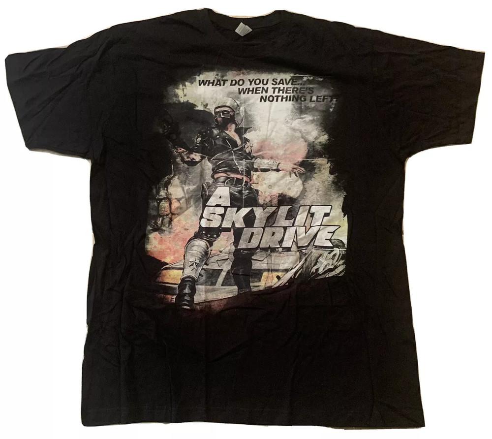 

A Skylit Drive Gift For Family Black T-Shirt Cotton All Size Unisex T-Shirt Graphic Tee XL