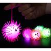 24pcs LED Glowing Balls Valentines Day Card for Kids Classroom Sensory Stress Reduce Bouncy Balls for Boys and Girls