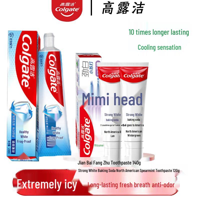 Colgate Whitening & Stain Removal Toothpaste Pack