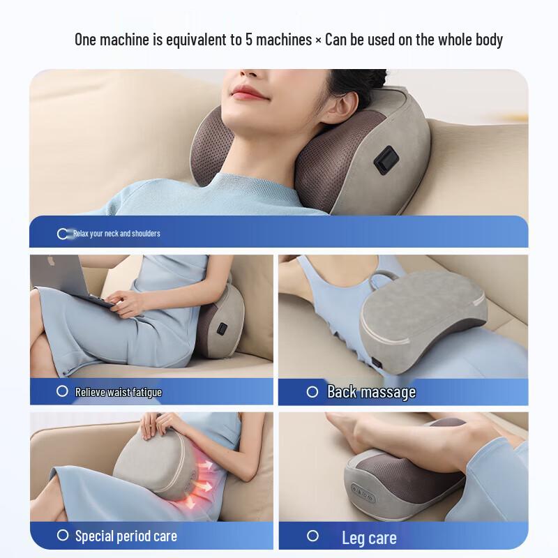 HAIER Neck and Shoulder Massager Pillow with Heat
