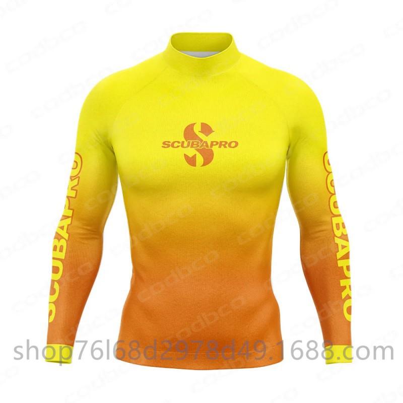 SCUBA Skuba Surfing Suit Outdoor Sunblock Snorkeling Swimsuit Split Long-sleeved Jellyfish Quick-drying Diving