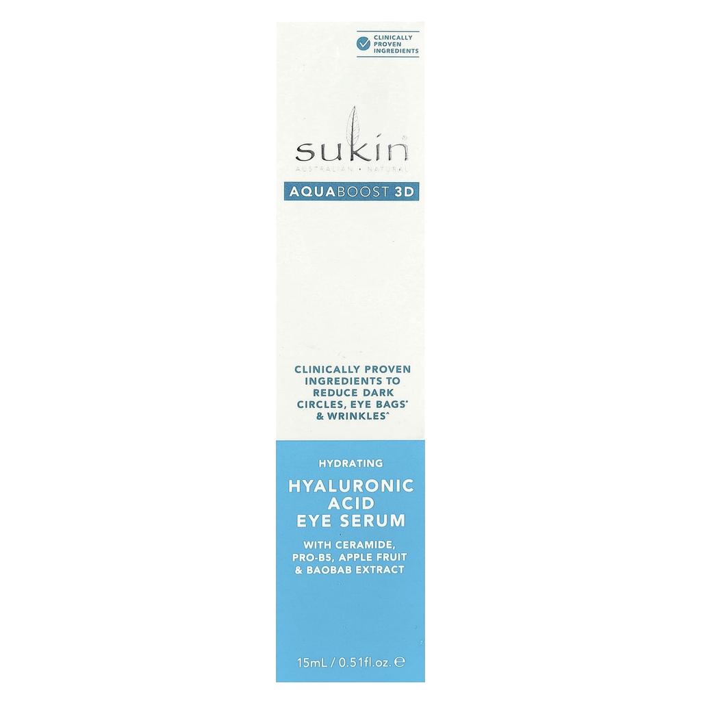 Aquaboost 3D, Hyaluronic Acid Eye Serum, 15Ml(0.51Fl Oz)