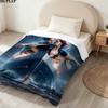 1PC Titanic Patterned Flannel Blanket Suitable For All Seasons For Home Decor Warmth And Comfort Gifts Holiday Present