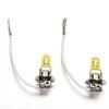 Novo lote de 2 peças H3 Lâmpadas 4300K Carro Halogênio Xenon H3 12V 55W Farol em Amarelo Nevoeiro