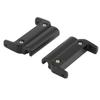 1 Pair Metal Watch Band Adapter for Quick Fit Watch Replaceable Connector for Replacement Black
