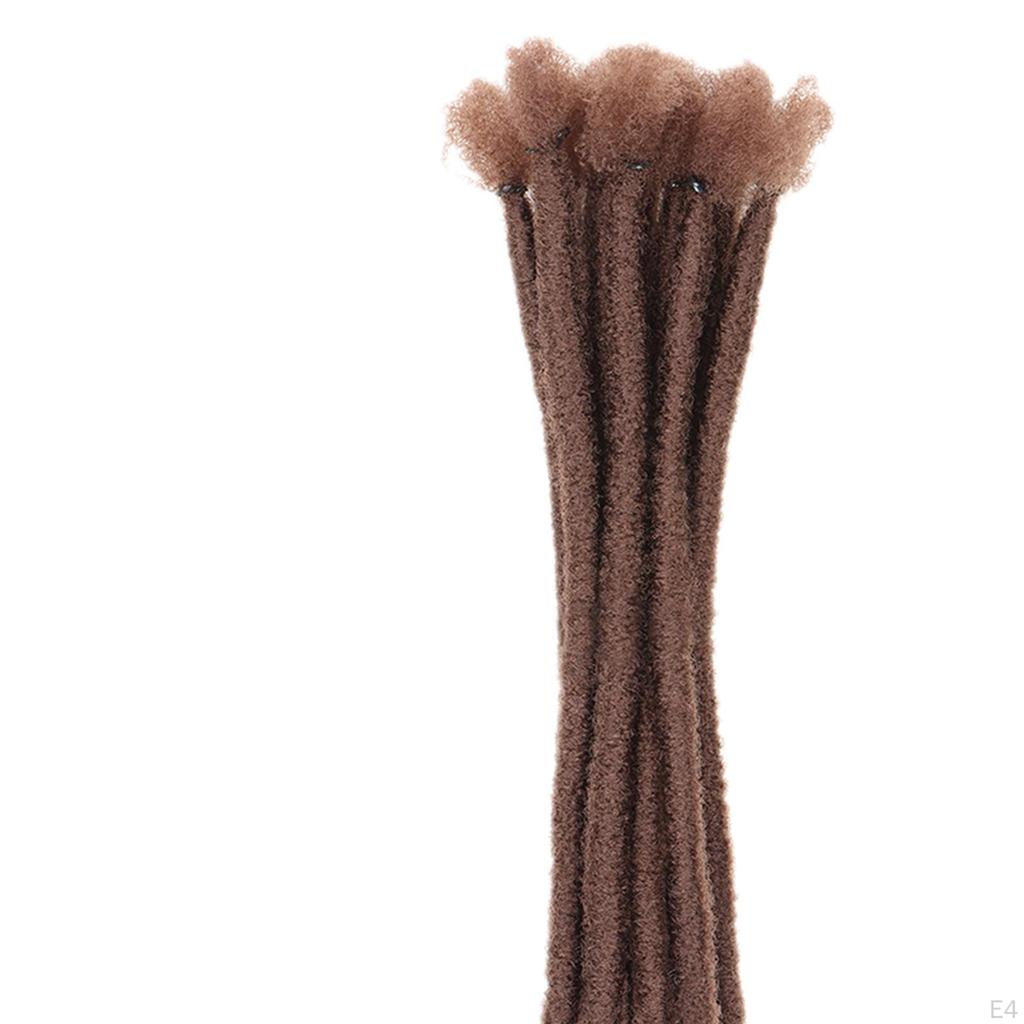 10 Pack Hair Extensions Dreadlock for DIY Styling And Events