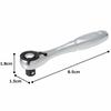 TONE Compact Short Ratchet Handle (Hold Type) RH2CHS Drive Angle 6.35mm (1/4")