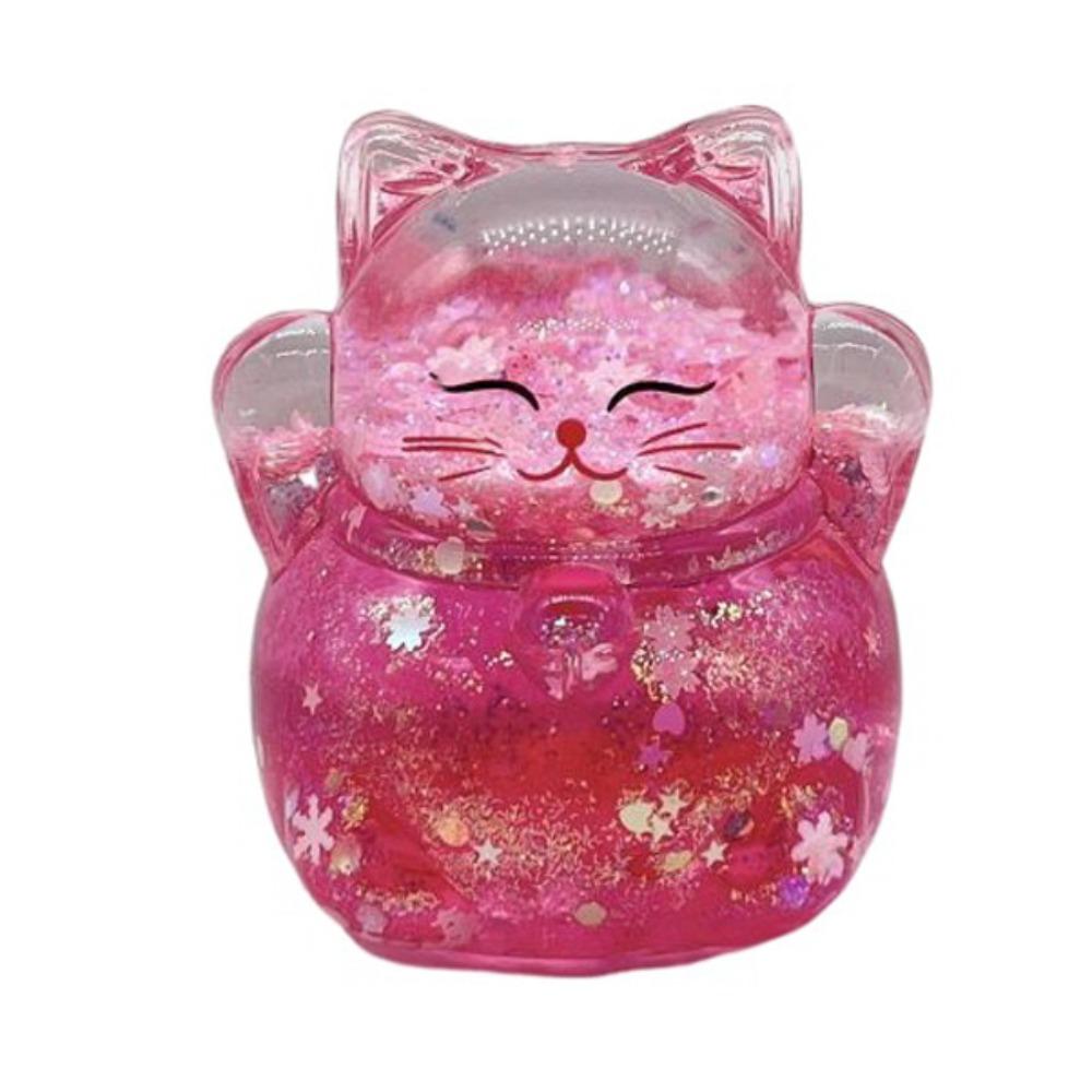 

Нагая Фортуна Кошка Ювелирная Кукла Настольные Украшения Милая Мультяшная Модель Кошки Игрушка Подарки розовый