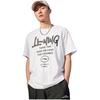 Li Ning Sports Fashion Collection T Shirt Unisex Standard White AHST553-2