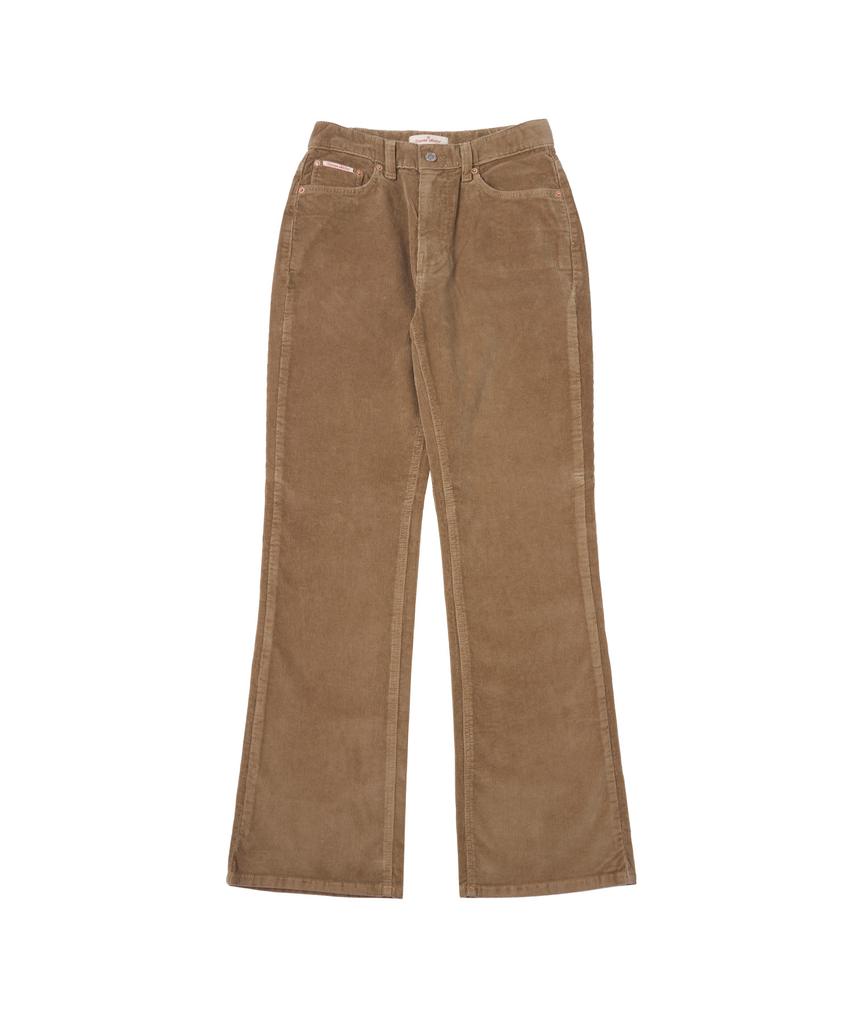 Banwonateullie P3201 Corduroy Flare Pants_Beige