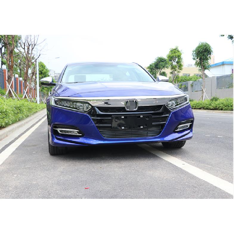 FOR Honda Accord 2018- Chrome Front Bumper Fog Light Lamp Cover Trim 2Pcs