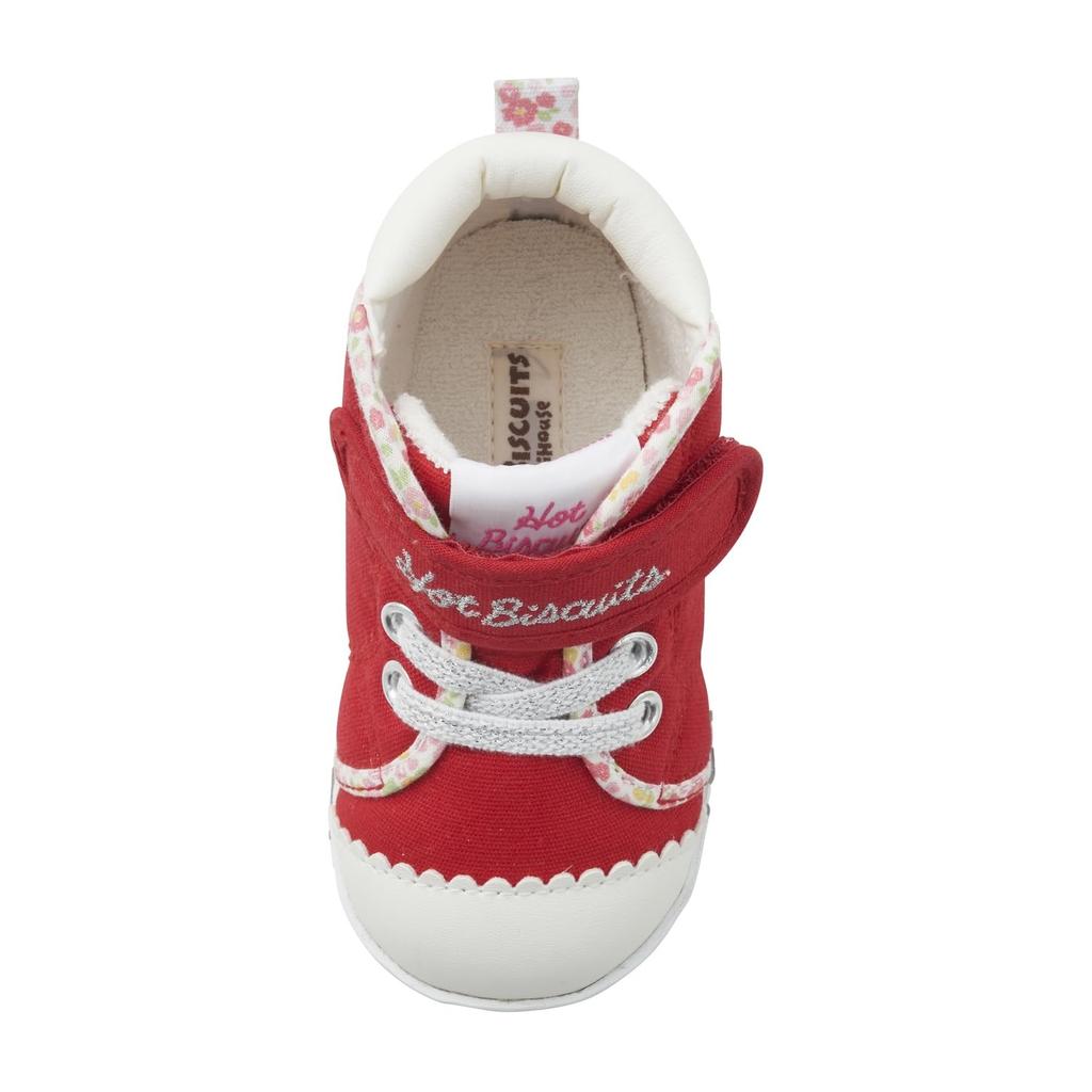 HOT First Baby Shoes Boys Girls Kids Clothing Red 13cm [MIKIHOUSE BISCUITS] Children's 73-9304-499
