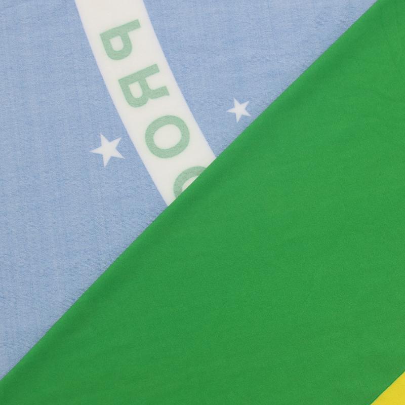 National Brazil Flag Car Engine Cover Brazilian Decoration Elastic Fabrics Truck Full Graphic Decor Bonnet Banner