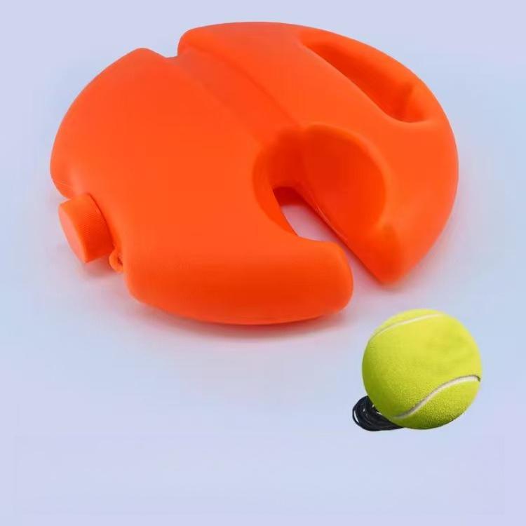 Portable Solo Tennis Rebound Trainer with Base High Elastic Rope Self-practice Tennis Training Equipment for Adults Beginners