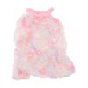 Hosenträgerkleid für Haustiere, atmungsaktiv, Tüll, bestickte Blumen, Blumenrock für Haustiere, für Hunde und Katzen