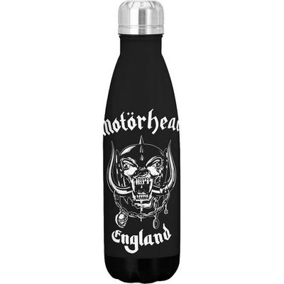 Garrafa de Água de Aço Inoxidável com Logotipo Motorhead England