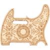 Telecaster Pickguard, Maple Wood Telecaster Control Plate, Guitar Pickguard Suitable for TL Electric Guitar